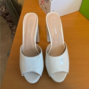 White Heels Fashion Nova